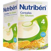 Cereales sin gluten NUTRIBEN, caja 600 g Cereales sin gluten NUTRIBEN, caja 600 g