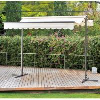 Marquesina movil en crudo, acero, manivela, 3x3x2,2 metros