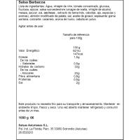 Salsa barbacoa SALSAS ASTURIANAS, bote 1 kg