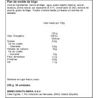 BIMBO kanaperako ogia, paketea 250 g