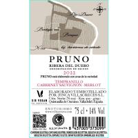 Vino Tinto Crianza R. del Duero PRUNO, botella 75 cl