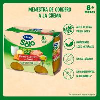 Tarrito de cordero HERO RECETA CASERA, pack 2x190 g 
