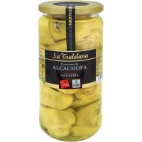 Corazón de alcachofa D.O. frasco 13/16 LA TUDELANA, frasco 400 g Corazón de alcachofa D.O. frasco 13/16 LA TUDELANA, frasco 400 g