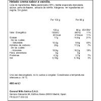 HAAGEN DAZS bainilla izozkia, terrina 500 ml