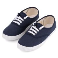 Zapatilla lona básica baja con cordones OP21-60 Zapatilla lona básica baja con cordones OP21-60