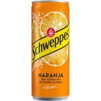 Refresco de naranja con gas SCHWEPPES, lata 33 cl Refresco de naranja con gas SCHWEPPES, lata 33 cl