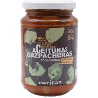 Aceitunas gazpachera VERITAS, frasco 200 g