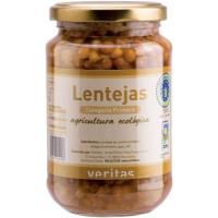 Lentejas cocidas VERITAS, frasco 220 g 