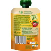 HERO jogurt, banana eta marrubi poltsatxoa, doypacka 100 g