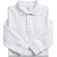 Polo blanco manga larga, 100% algodón, talla 2-3 años VISTO BUENO, pack 2 uds Polo blanco manga larga, 100% algodón, talla 2-3 años VISTO BUENO, pack 2 uds