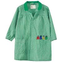 Bata colegial velcros, cuadros grandes, verde VISTO BUENO, talla 3-4 años Bata colegial velcros, cuadros grandes, verde VISTO BUENO, talla 3-4 años