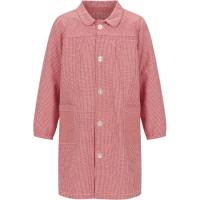 Bata colegial bordada, cuadros pequeños, azul VISTO BUENO, talla 6-7 años Bata colegial bordada, cuadros pequeños, azul VISTO BUENO, talla 6-7 años
