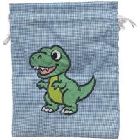 Bolsa colegial pequeña, cuadros pequeños, azul VISTO BUENO, 23x28 cm Bolsa colegial pequeña, cuadros pequeños, azul VISTO BUENO, 23x28 cm