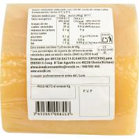 Queso natural D.O. Idiazabal EROSKI SELEQTIA, cuña aprox. 250 g