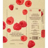 Chocolate negro con frambuesa ORBEA, tableta 125 g Chocolate negro con frambuesa ORBEA, tableta 125 g