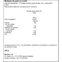 Mollejas de pato MARTIKO, bandeja 260 g Mollejas de pato MARTIKO, bandeja 260 g