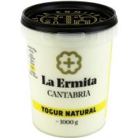 Yogur natural LA ERMITA, tarro 1 kg