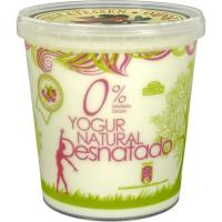 Yogur natural desnatado LA ERMITA, tarro 1 kg