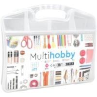Maletin Veleta Multihobby con compartimentos HEGA, 35x28.5x5.5 cm