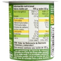 Bífidus con fresas EROSKI, pack 4x125 g