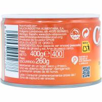 Atún en aceite de girasol CAMPOS, lata 400 g