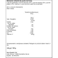 Bolsita de 3 frutas HERO Baby, doypack 100 g