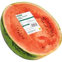 Sandía rayada partida, pieza al peso aprox. 2.5 kg