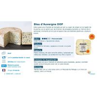 Queso Bleu D'auvergne RCO, cuña aprox. 150 g