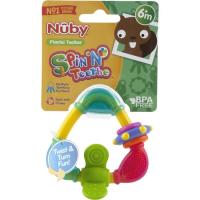 Mordedor triangulo con texturas +3 meses, colores ¿Cuál te llegará? 664 NUBY, 1 ud