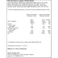DHUL arrautza eta gazta flana, sorta 4x110 g