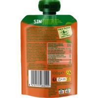 Sólo fruta eco de plátano-manzana-zanahoria HERO, doypack 100 g