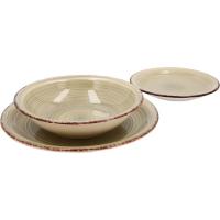 Vajilla 18 Piezas Gres VITA gris perla LUMINARC