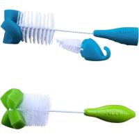 Cepillo limpia biberones, colores surtidos ¿Cuál te llegará? NUBY, 1 ud