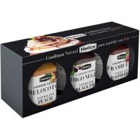 Confitura natural para maridar foie HELIOS, pack 3x45 g