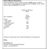 Huevo blanco de Dinosaurio SIMÓN COLL, 1 ud., 330 g