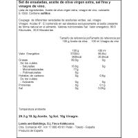 Dispensador de aceite, vinagre y sal VALDEZARZA, bolsa 40 uds