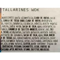 Tallarines al wok, al peso, compra mínima 250 g