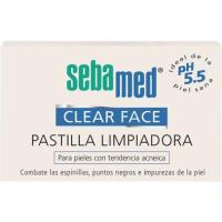 Pastilla limpiadora para cara SEBAMED, pastilla 100 g