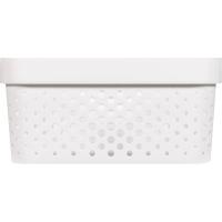 Cesta de plástico reciclado 4,5 litros Infinity CURVER, 18x12x16 cm