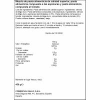 GALLO tximeleta barazkidunak, paketea 450 g