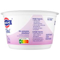 FAGE % 0 g. m. jogurt grekoa, terrina 450 g