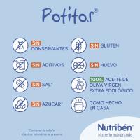 Potito menestra de verduras con pavo NUTRIBEN, pack 2x120 g