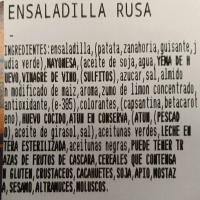 Ensaladilla rusa, al peso, compra mínima 250 g