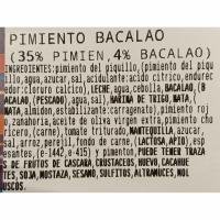 Pimiento relleno de bacalao, al peso, compra mínima 250 g