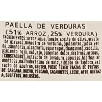 Paella de verduras, al peso, compra mínima 250 g