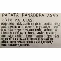Patata panadera asada, al peso, compra mínima 250 g