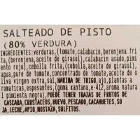 Salteado de pisto, al peso, compra mínima 250 g