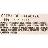 Crema de calabaza, al peso, compra mínima 250 g