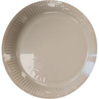 Plato de cartón compostable 23 cm Perla Festa, pack 30 uds.