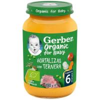 GERBER barazki eta txahal potekoa, potoa 190 g